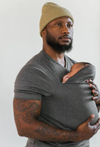 Baby Carrier T-Shirt - Ergonomic Wrap for Comfortable, Hands-Free Use 3