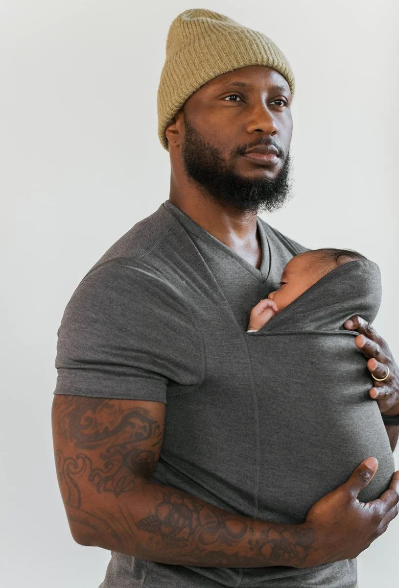 Baby Carrier T-Shirt - Ergonomic Wrap for Comfortable, Hands-Free Use 3