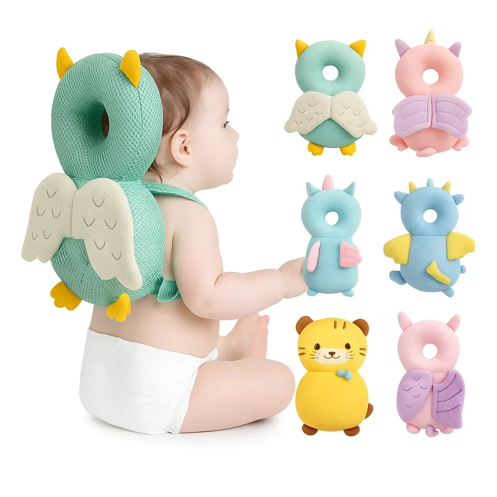 Baby Head Protection Pillow - Soft Cushion for Safe Crawling & Walking 8
