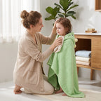 Baby Hooded Bathrobe - Soft, Absorbent & Cozy for Infants & Toddlers 7
