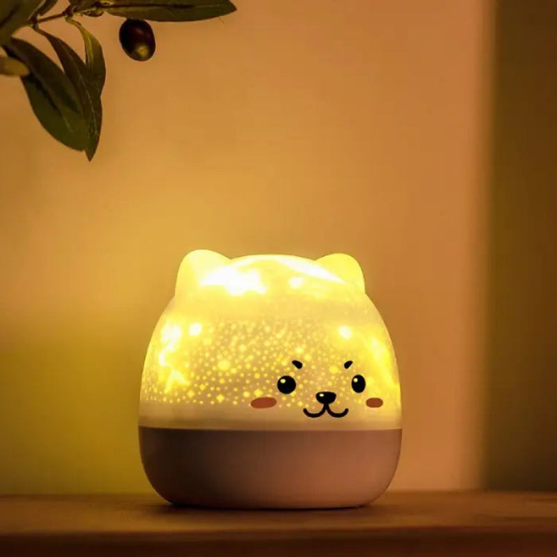 Baby Night Light Projector - 6 Modes, Soothing Lullabies & Rechargeable Battery 0