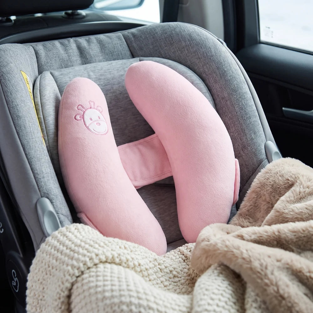 Soft Fabric Baby Pillow Lightweight Ergonomic Infant Support 1