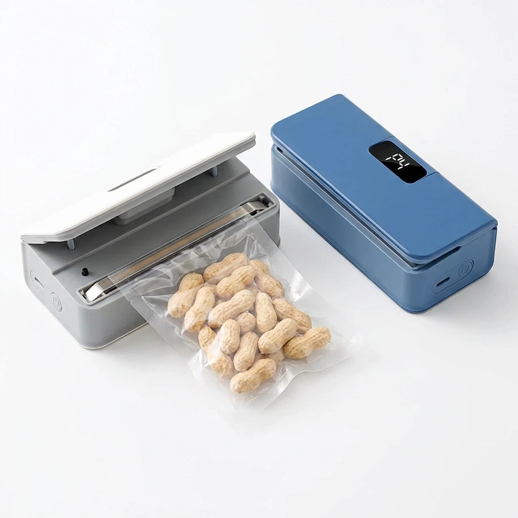 Bag Sealer Magnetic Mini Battery Operated Plastic 4