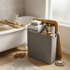 Bamboo Bathroom Organizer - Stylish Over The Toilet Storage Solution 6