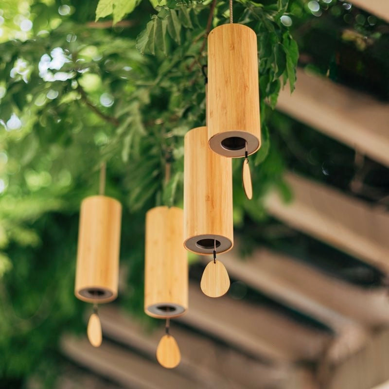 Bamboo Wind Chimes - Eco-Friendly Melodies for Tranquil Spaces 1