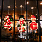 Battery-Powered LED Christmas Window Lights with Suction Cup Mounts 15