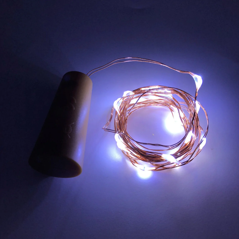 Battery Operated LED String Lights - Flexible Patio & Outdoor Illumination 5