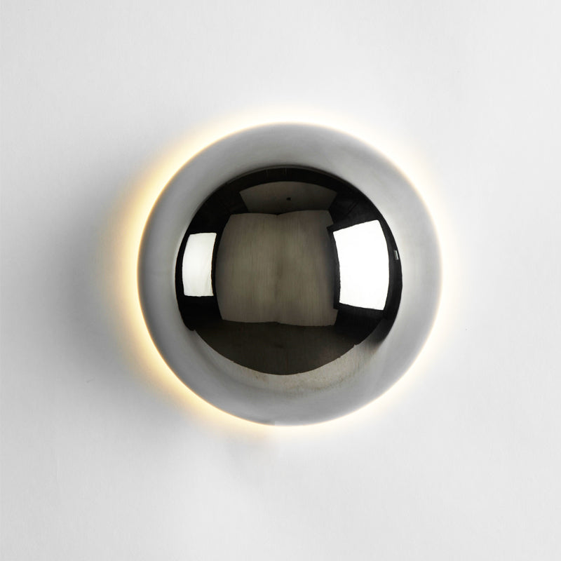 Bauhaus Glass Globe Wall Sconce - Minimalist LED Ambient Light 4