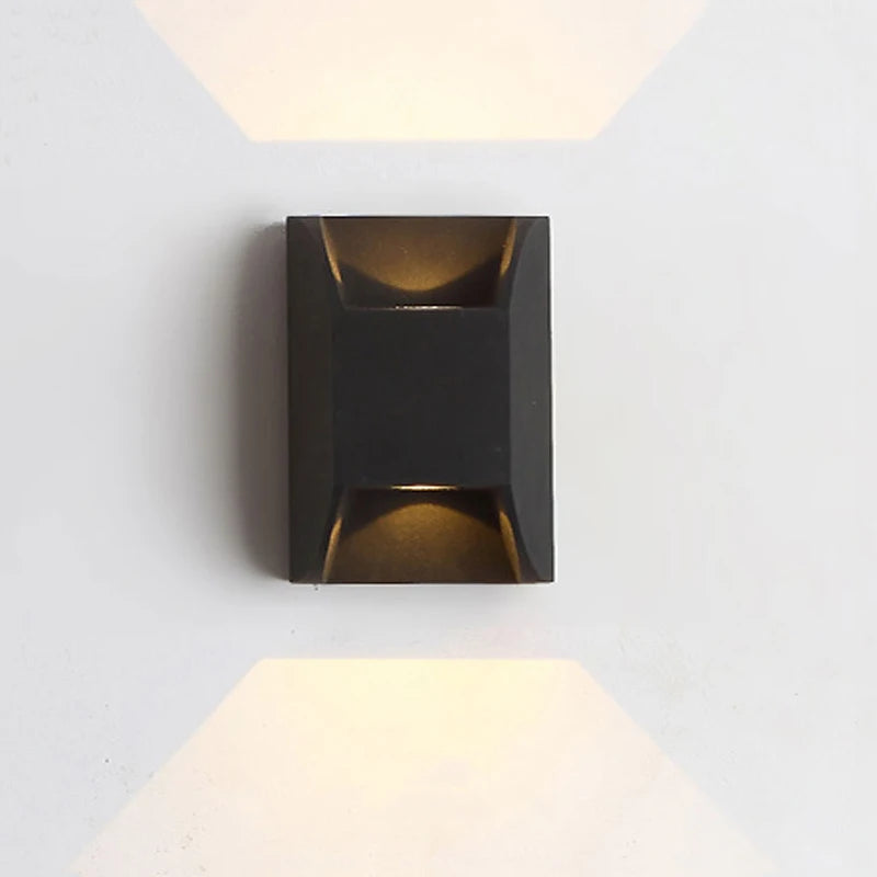 Bi-Directional Outdoor Wall Light - Waterproof Sconce for Modern Spaces 1