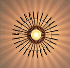 Birdcage Ceiling Lamp - Modern Black Iron Pendant Light Fixture 7