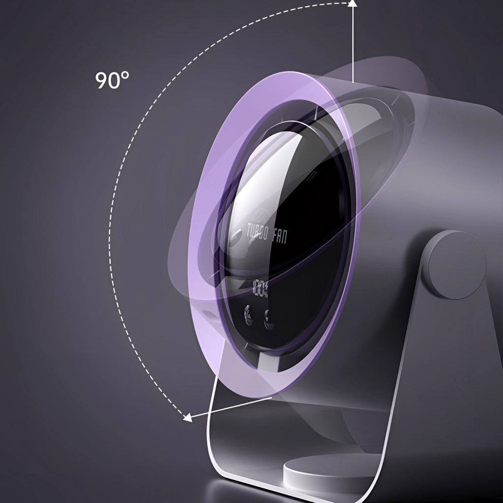 Bladeless Cooling Fan - Quiet, Energy-Efficient Air Circulator Design 1