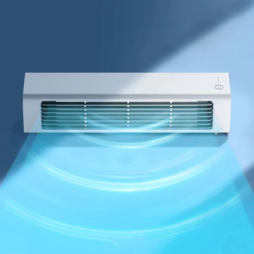 Bladeless Rechargeable Fan - Safe, Quiet Cooling with Remote Control 1