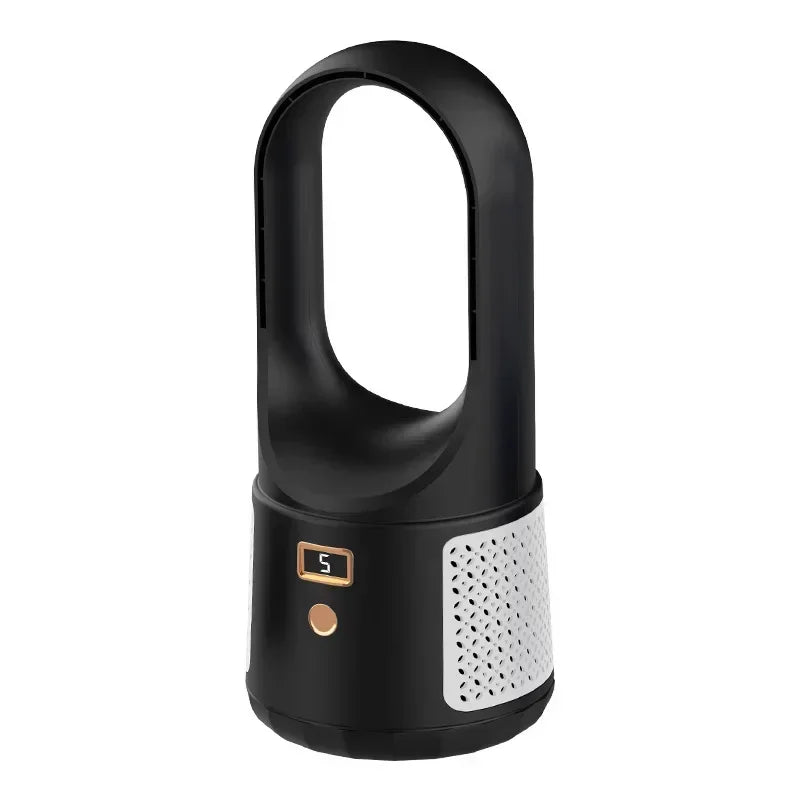 Bladeless Table Fan - Quiet, Compact USB Fan with 6 Speed Settings 7
