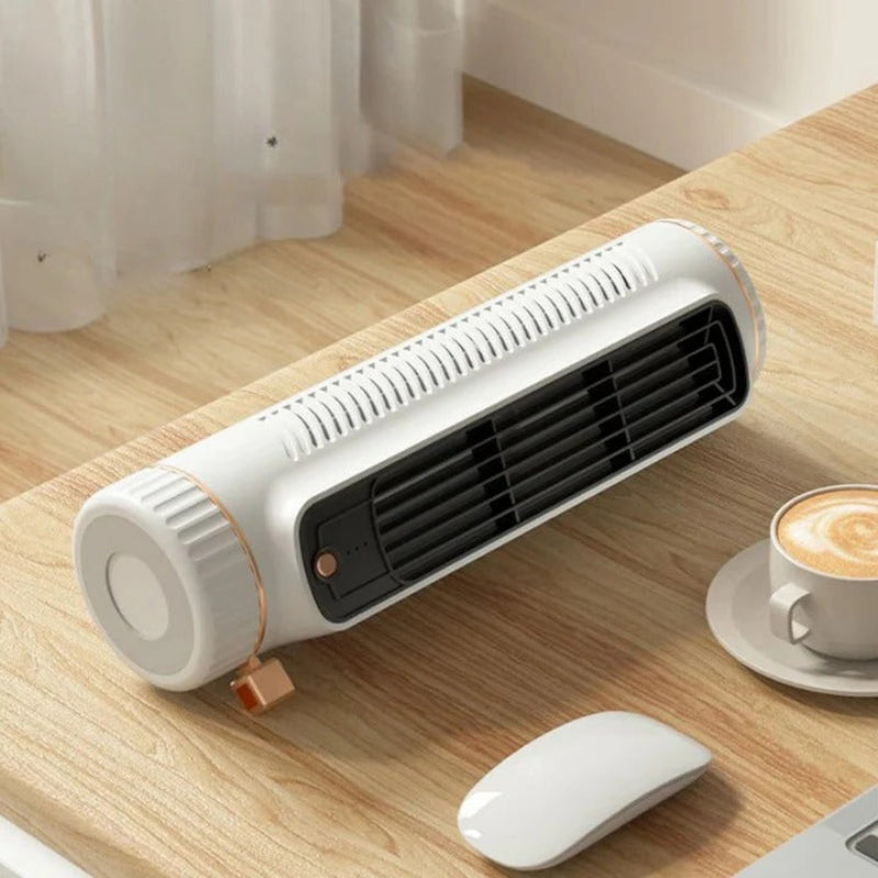Bladeless Tower Fan - Quiet, Portable Airflow for Home & Office Use 2