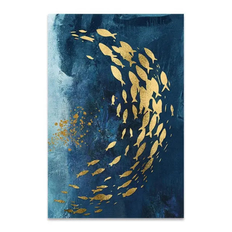 Canvas Print Blue Sea Ocean View Cotton Unframed Coastal Wall Art Decor 2