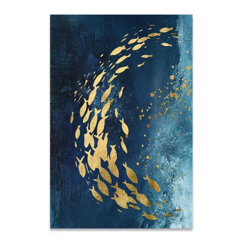 Canvas Print Blue Sea Ocean View Cotton Unframed Coastal Wall Art Decor 6