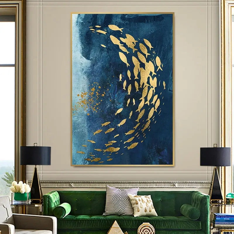 Canvas Print Blue Sea Ocean View Cotton Unframed Coastal Wall Art Decor 9