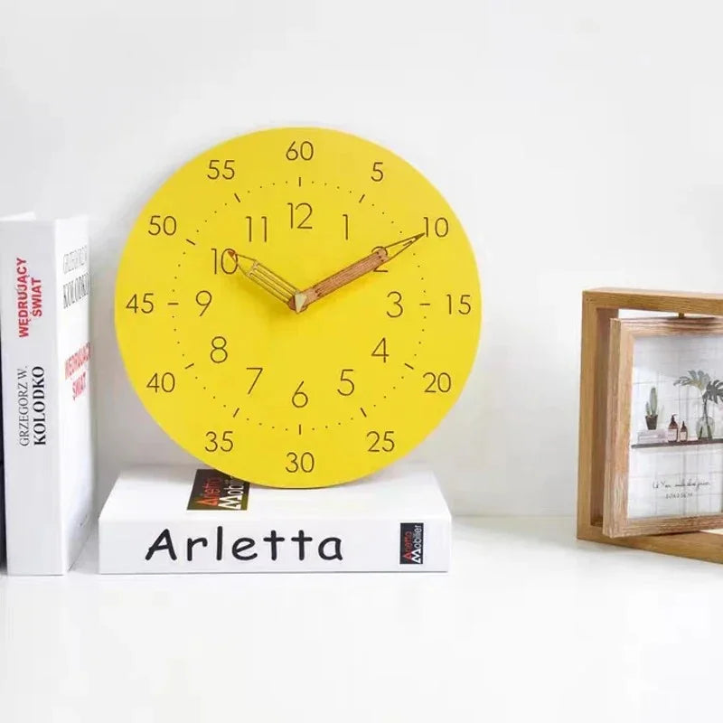 Bold Numeral Modern Wall Clock - Clear Readability & Silent Operation 1
