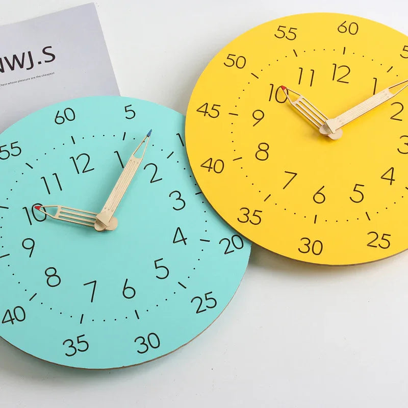 Bold Numeral Modern Wall Clock - Clear Readability & Silent Operation 3