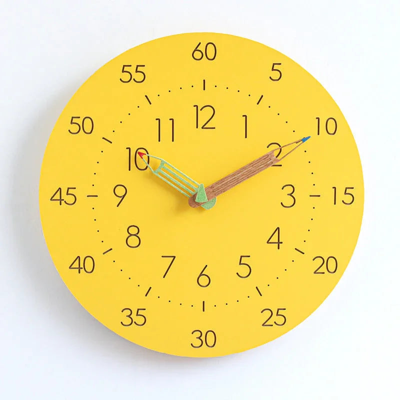 Bold Numeral Modern Wall Clock - Clear Readability & Silent Operation 4
