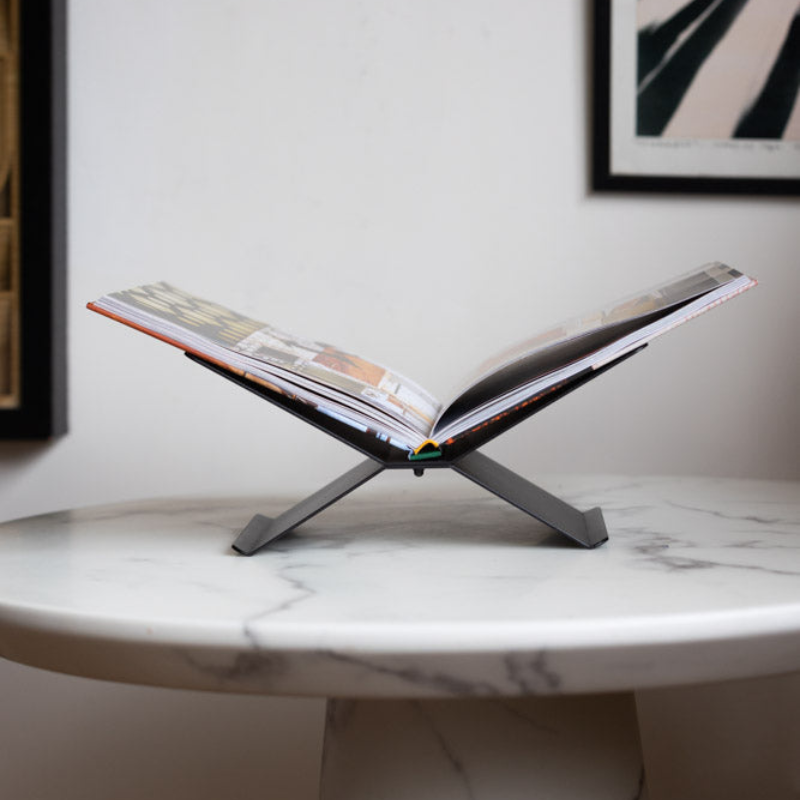 Book Stand Black Reading and Display Durable Holder 04