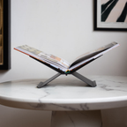 Book Stand Black Reading and Display Durable Holder 04
