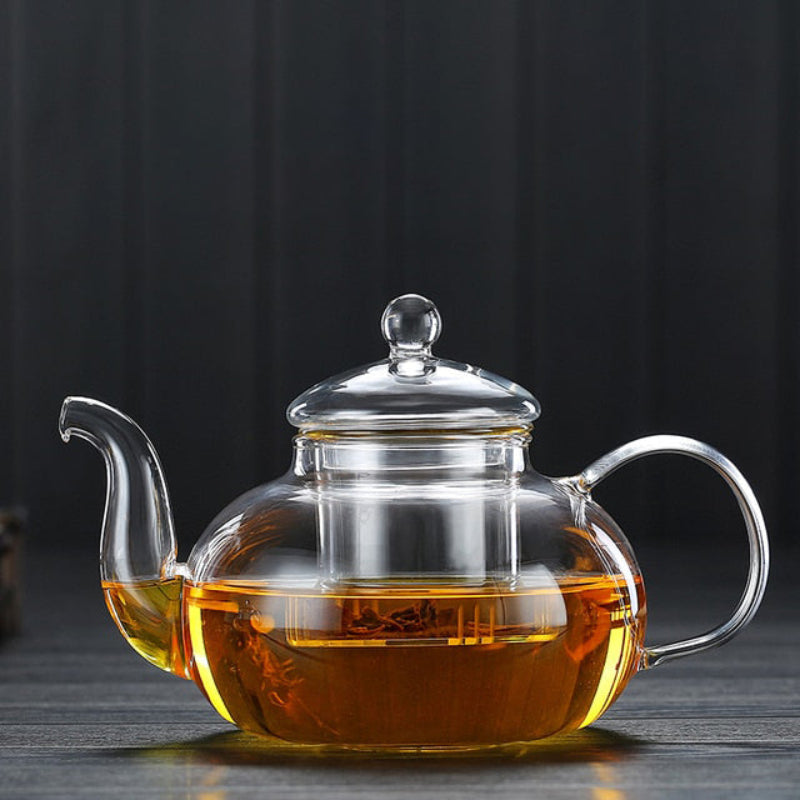 Borosilicate Glass Teapot - Elegant, Heat-Resistant & Easy to Clean 11