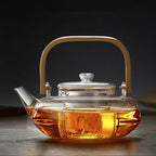 Borosilicate Glass Teapot - Elegant, Heat-Resistant & Easy to Clean 4