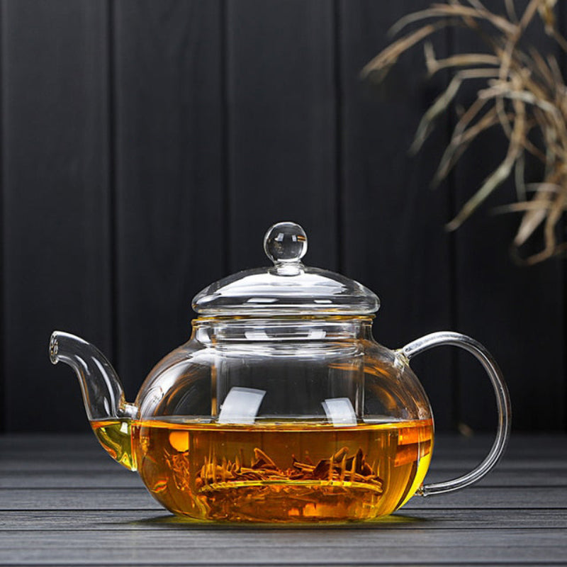 Borosilicate Glass Teapot - Elegant, Heat-Resistant & Easy to Clean 9