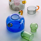 Borosilicate Glass Teapot Set - Elegant Tea Set for Adults, 400ml 6