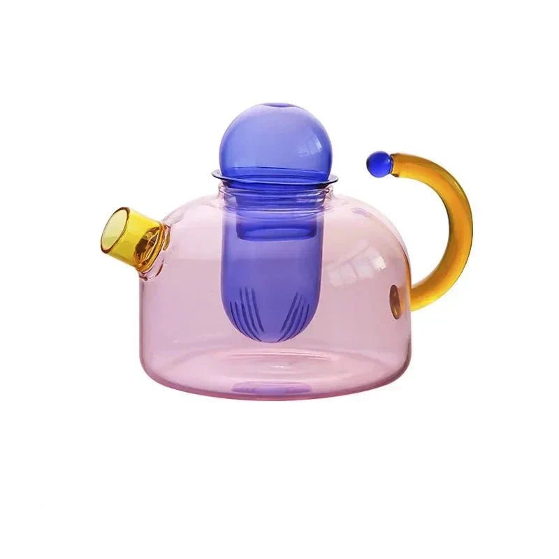 Borosilicate Glass Teapot Set - Elegant Tea Set for Adults, 400ml 8