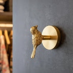 Brass Animal Coat Hook with Gold Finish – Decorative Wall Hook for Coats and Accessories, Easy Installation 0