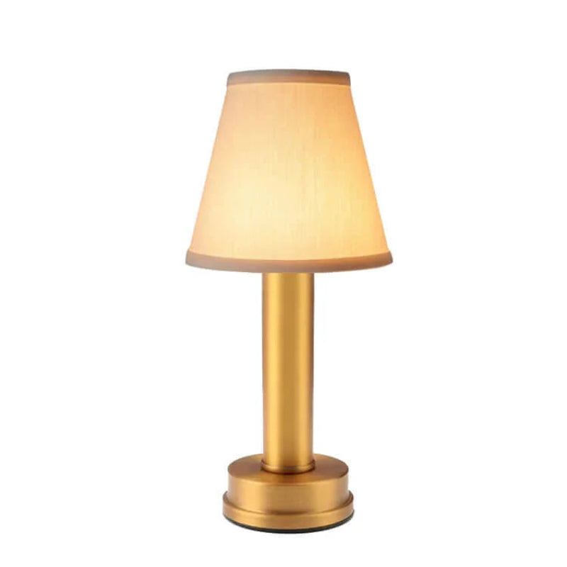 Brass Table Lamp - Wireless Design with Soft LED Lighting for Any Room 15