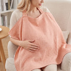 Breastfeeding Nursing Cover Poncho Adjustable Neck Design