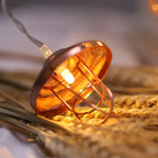 Bronze Art Deco LED String Light - Warm Glow & Adjustable Lengths 9