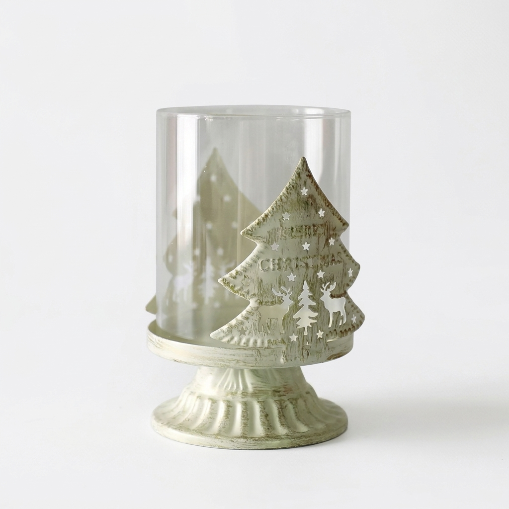 Candle Holder, Christmas Reindeer, Pedestal Design, Candle Display 6