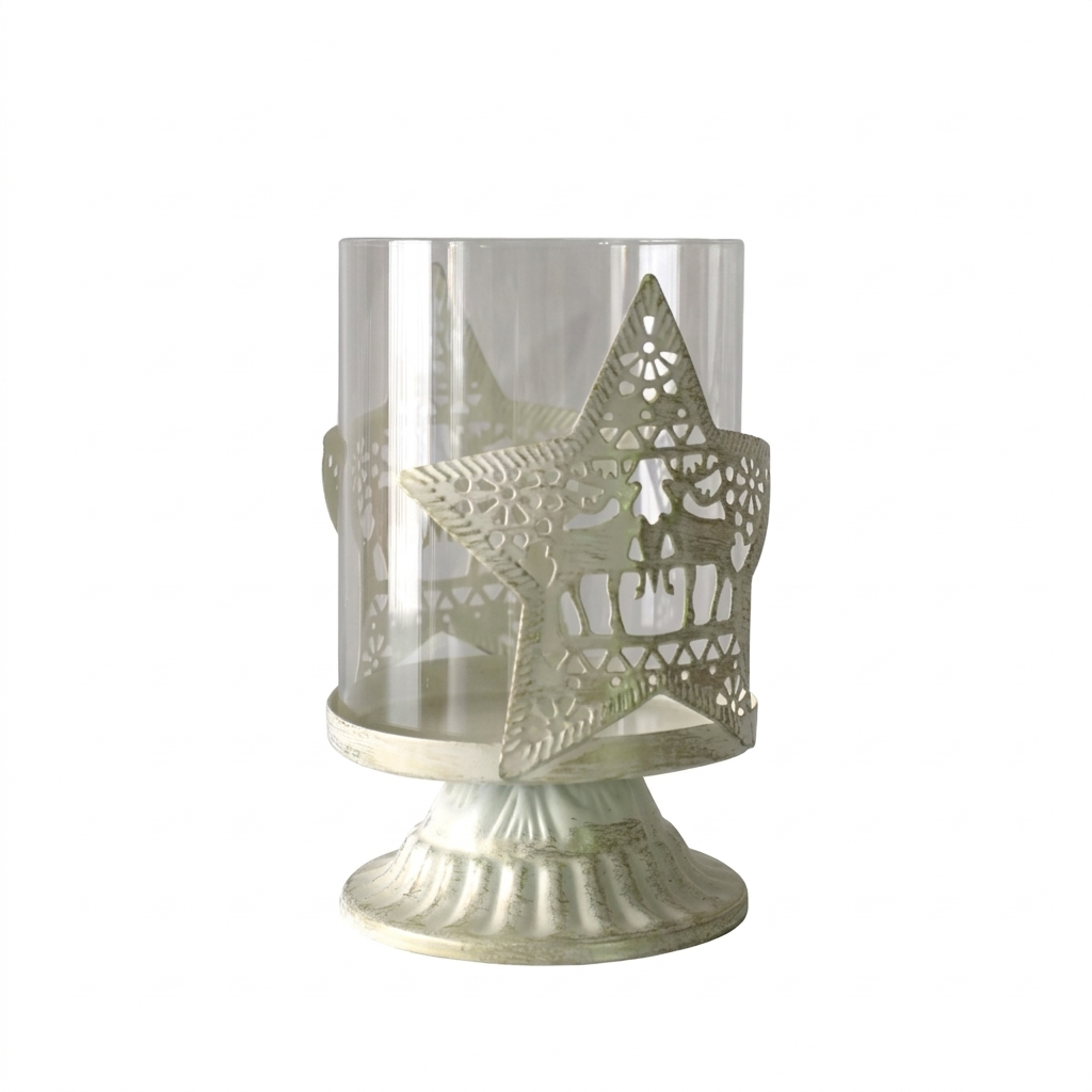 Candle Holder, Christmas Reindeer, Pedestal Design, Candle Display 8