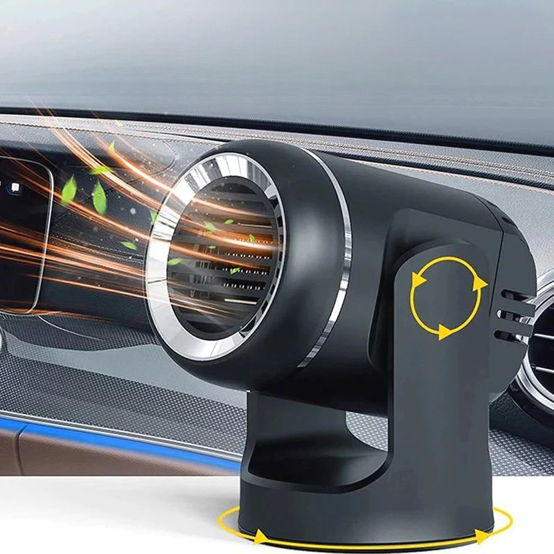 Car Heater 12V Portable 360 Degree Rotating 3