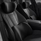 Car Seat Support Set Memory Foam Neck and Lumbar Cushions 8