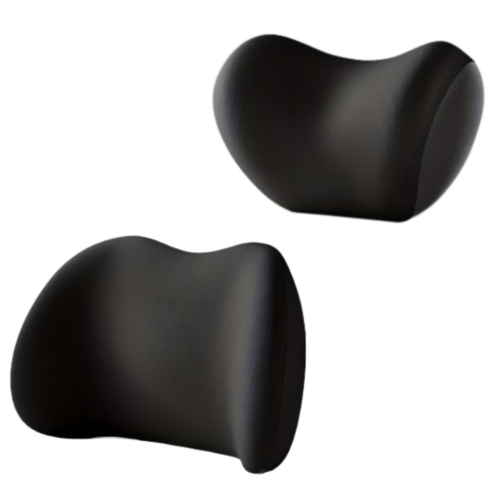 Car Seat Support Set Memory Foam Neck and Lumbar Cushions 3