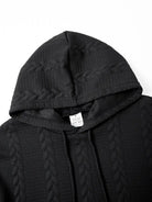 Casual Gebreide Heren Hoodie met Capuchon en Kangoeroezak – Comfortabele Trui voor Elk Seizoen 6