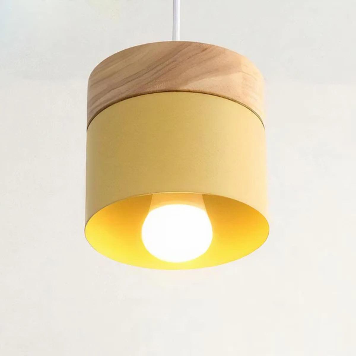 Ceiling Light - Minimalistic Wooden Pendant for Elegant Home Decor 0