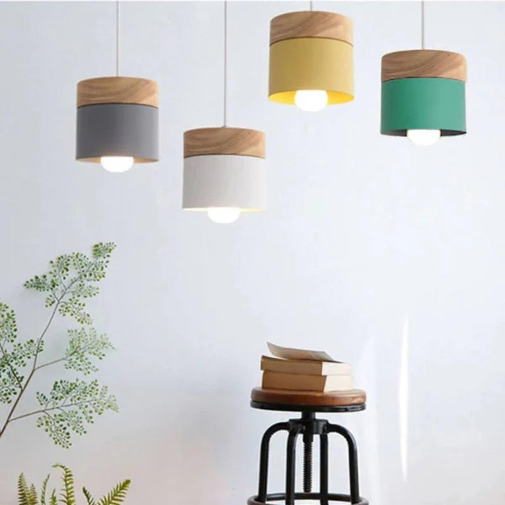Ceiling Light - Minimalistic Wooden Pendant for Elegant Home Decor 3