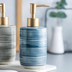 Ceramic Hand Soap Dispenser - Stylish Design for Kitchen & Bathroom 3