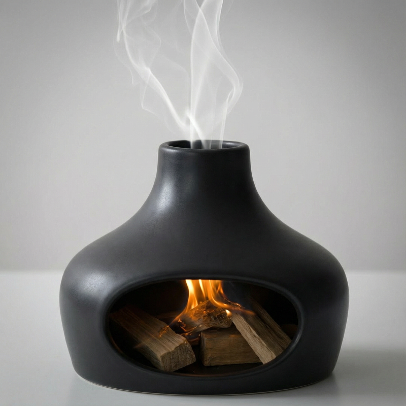 Ceramic Incense Burner - Elegant Design for Mindfulness & Serenity 2