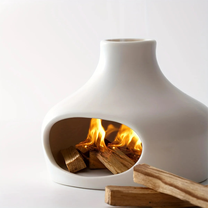 Ceramic Incense Burner - Elegant Design for Mindfulness & Serenity 4