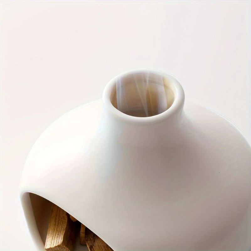 Ceramic Incense Burner - Elegant Design for Mindfulness & Serenity 5