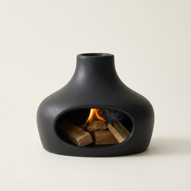 Ceramic Incense Burner - Elegant Design for Mindfulness & Serenity 6