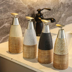 Ceramic Soap Dispenser - Elegant Design for Kitchen & Hand Soap Use 2