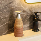 Ceramic Soap Dispenser - Elegant Design for Kitchen & Hand Soap Use 4